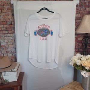 NFL Buffalo Bills XL Jersey/Mesh-Like Logo Tee - Bills Mafia Vibes!